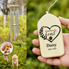 Personalized Pet Memorial Wind Chimes – Custom Photo Pet Loss Gift, In Loving Memory Outdoor Hanging Decor LM32 669523