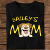 Personalized Dog Dad Dog Mom Dark Shirt HA75 892186