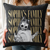 Custom Vintage Photo Pillow - Personalized Gift for Family TH10 170325
