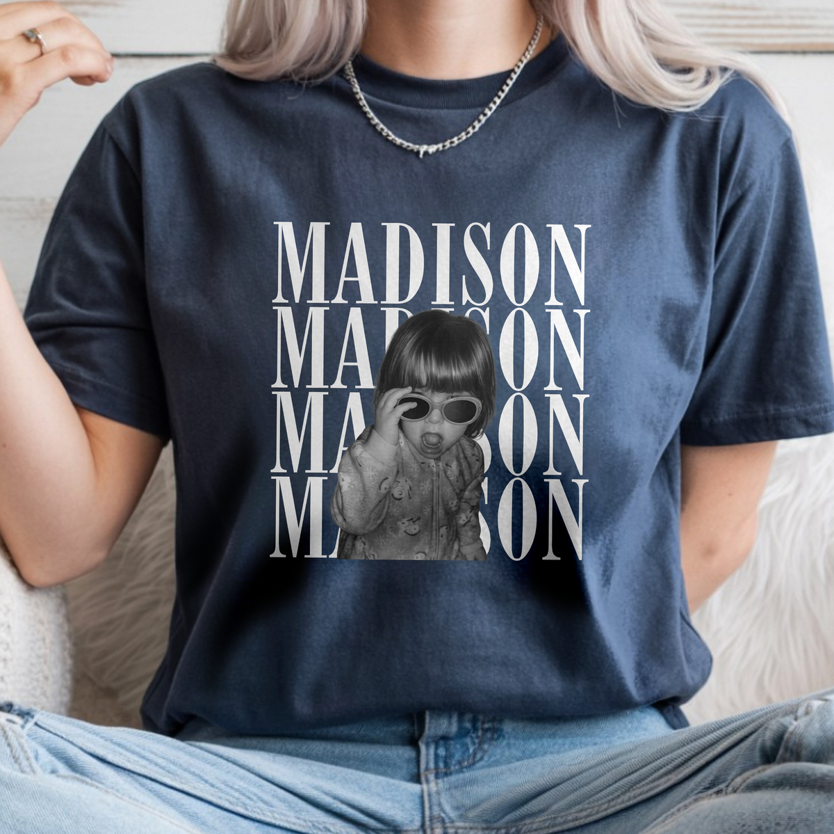 Custom Kid Photo Vintage Comfort Shirt Gift For Family CH07 911572