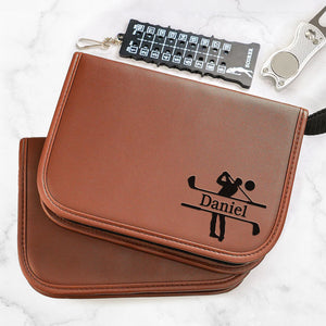 Custom Name Golf Gift Set, Unique Golf Enthusiast Gift, Gift for Golfer, Groomsmen Golf Gifts HO82 900832