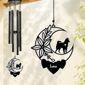 Personalized Dog Memorial Acrylic Wind Chimes For Dog Lovers LM32 893849