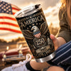 America 250th Anniversary 1776 - 2026 Patriotic Fat Tumbler HA75 921602