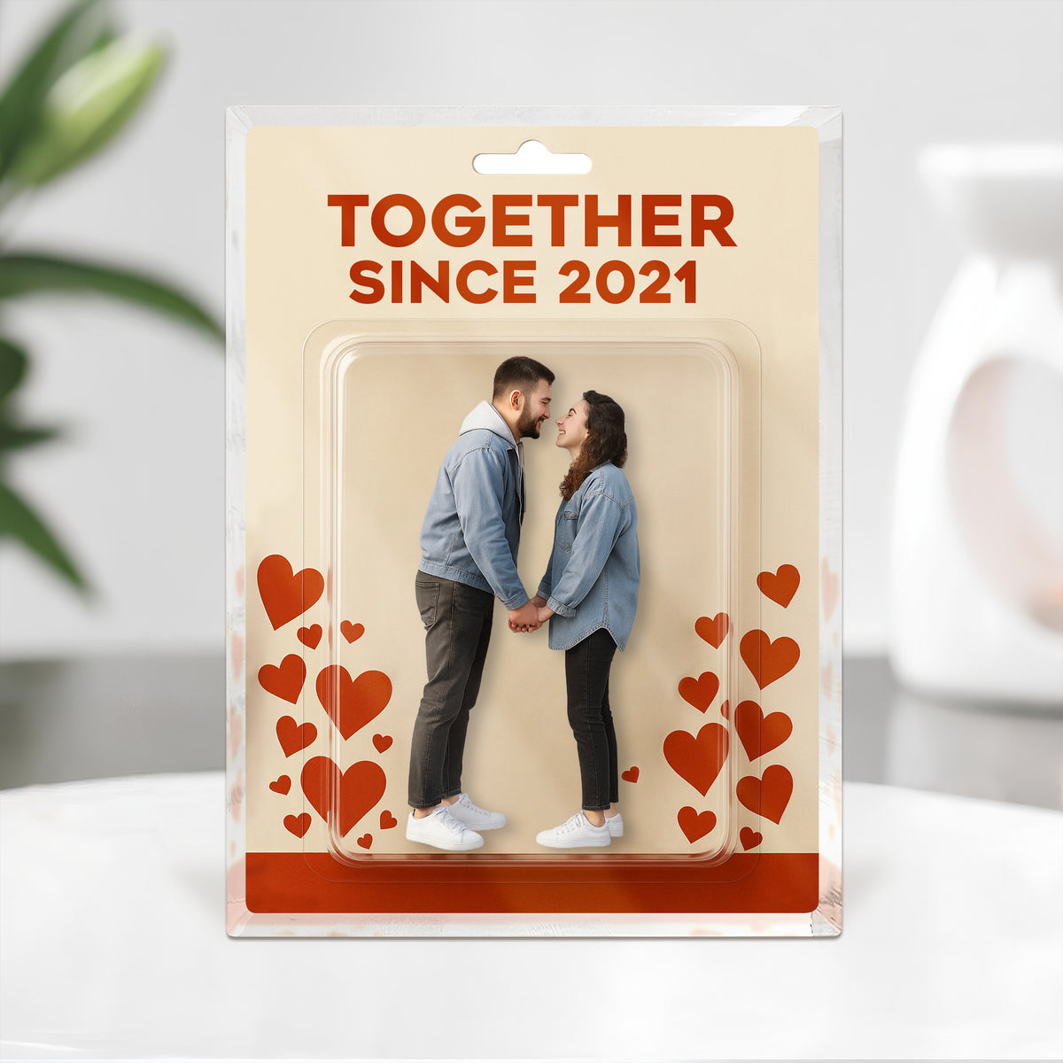 Custom Photo A Lifetime Of Love - Couple Acrylic Block Plaque, Unique Keepsake HO82 893914
