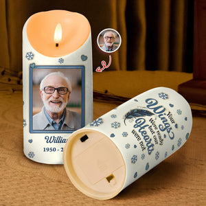 Custom Photo Gone But Never Forgotten - Personalized 3D Inflated Effect LED Candle LM32 895009