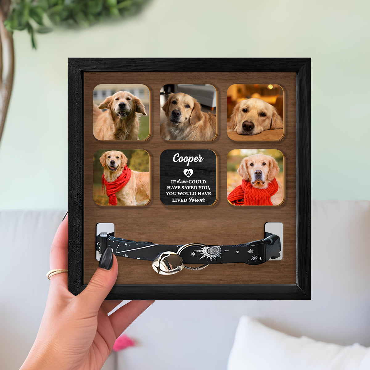 Custom Photo Until We Meet Again Memorial 2-Layers Wooden Collar Frame TH10 894239