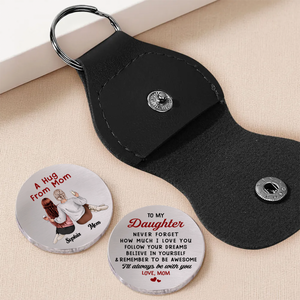 Personalized A Hug To Keep Pocket Hug Birthday Gifts For Mom, Daughter HO82 900786