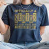 Personalised Name Officially A Senior - My Last First Day Comfort Shirt HA75 922060