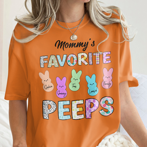 Personalized Gift Grandmas Favorite Peeps T-Shirt LM32 893139