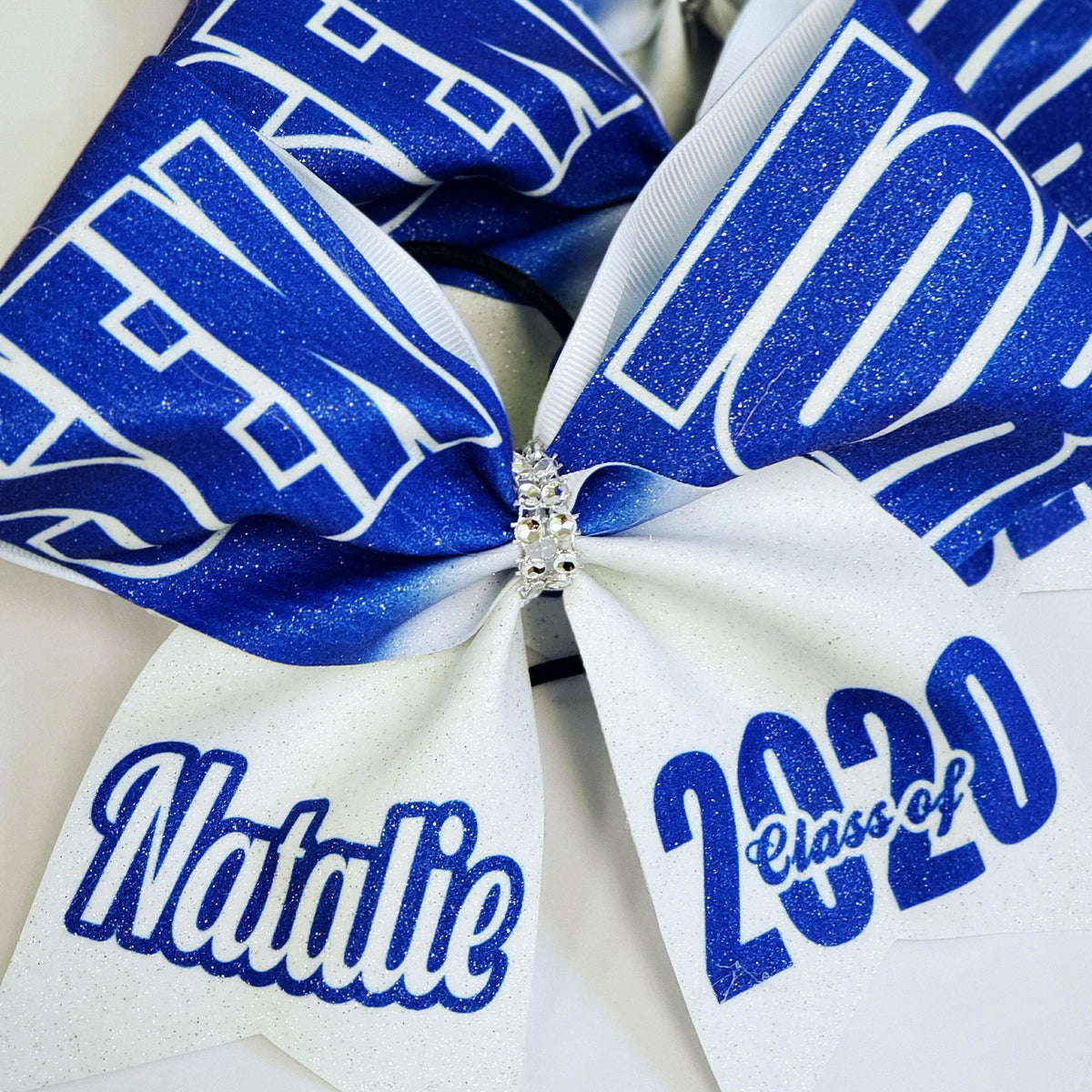Personalized Name Senior 2027 Cheer Bow - Team Cheer Bows, Graduation Gift LM32 669975