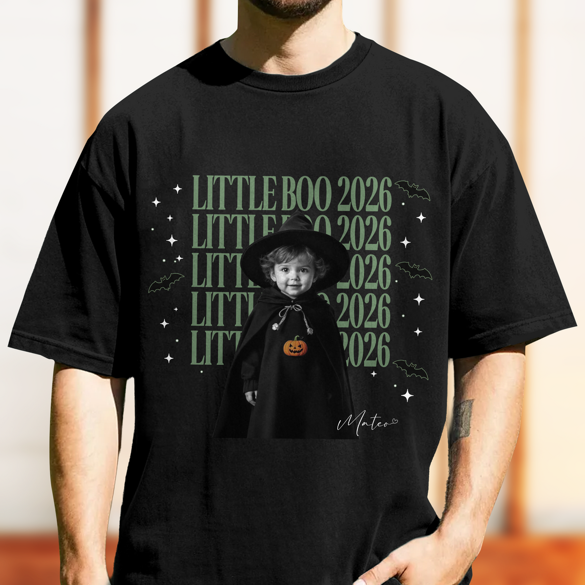 Custom Photo Boo To You Halloween Comfort Shirt - Personalized Halloween Gift For Family & Friends TH10 170519