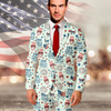 Custom Photo 250 Years Of Freedom 1776-2026 Men's Suit HO82 902732