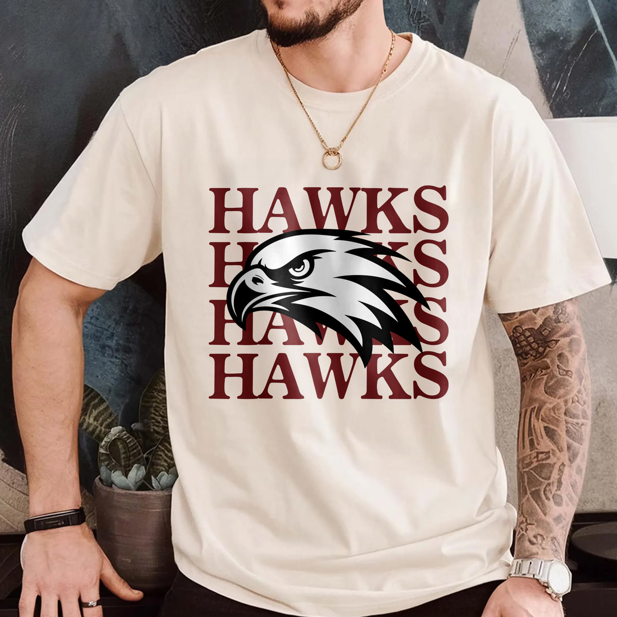 Custom Logo School Mascot Game Day Comfort Shirt - Back To School & Game Day Gift HA75 921766