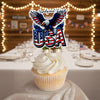 Faith, Family & Freedom 250 Years America Cupcake Topper HA75 898836