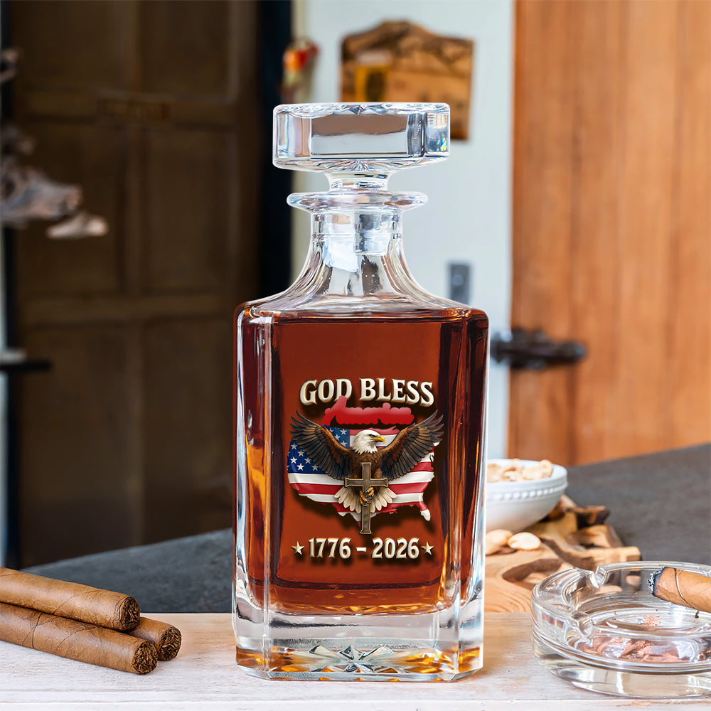 God Bless America 250 Years 1776 - 2026 Decanter TH10 898529