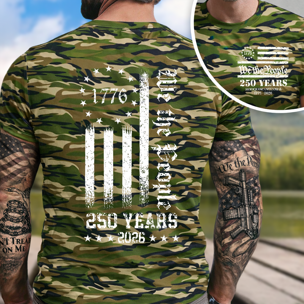 We The People 250 Years 1776 -2026 3D Shirt TH10 169493