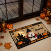 Custom Dog Cat Photo No Need To Knock We Know You're Here Halloween Doormat HO82 903222