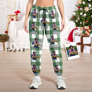 Custom Photo Fishing Sweatpants Christmas Gift For Fishing Lovers, Fisherman HA75 898262