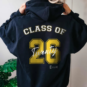 Class Of 2025 Personalized Custom Backside Shirt C394