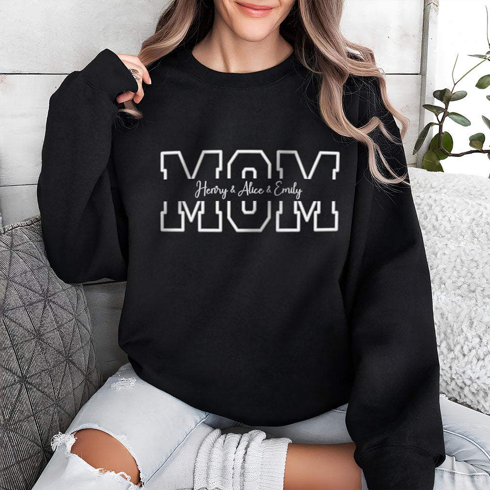Custom Name You're A Great Dad And Mom Embroidered Sweatshirt TH10 892655