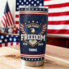 Custom Name 250 Years of Freedom America 1776–2026 Anniversary Fat Tumbler CH07 910552