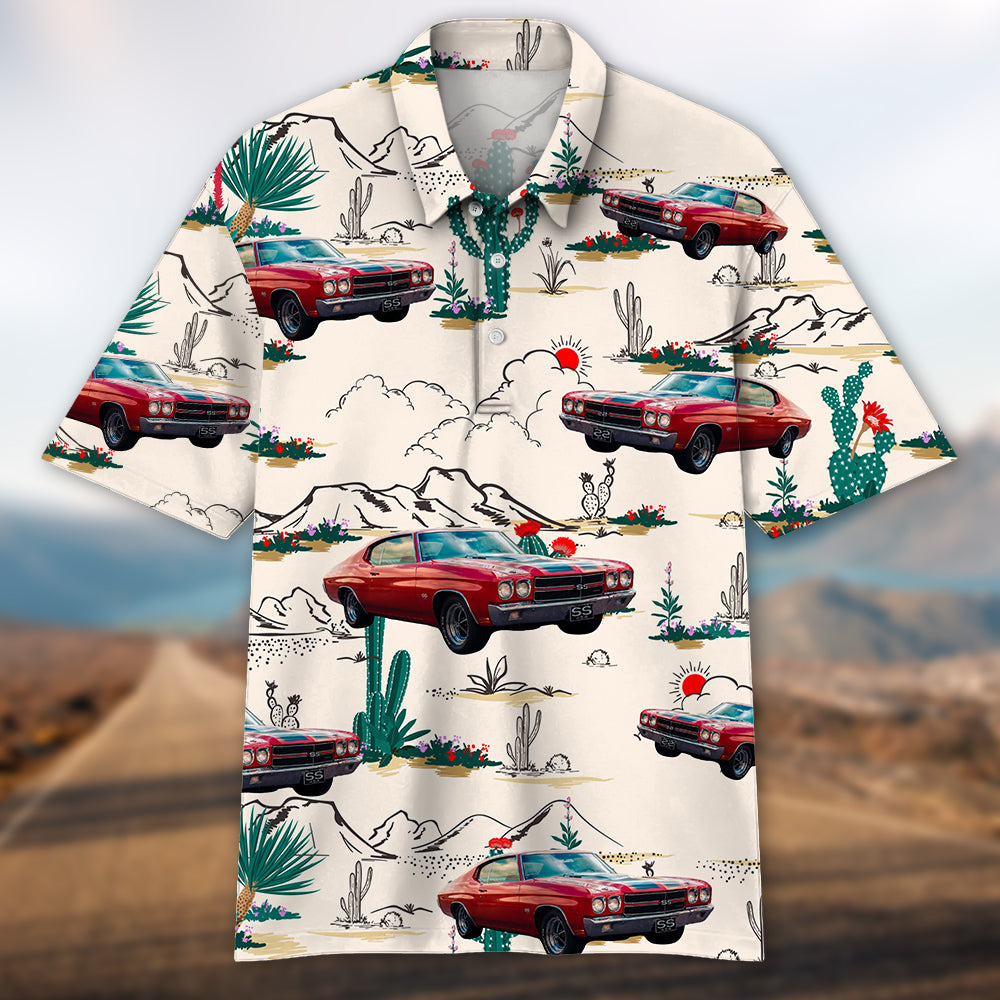 Custom Photo Route 66 For Car Lover Polo Shirt CH07 895806