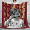 Personalized Vintage Photo Dad, Mom Blanket HO82 902924