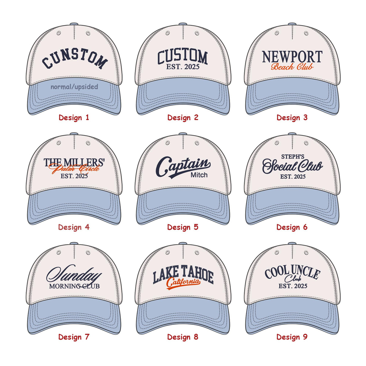 Custom Embroidered Trucker Hat, 90s Vintage Style Gift For Family, Golf Lovers LM32 899971