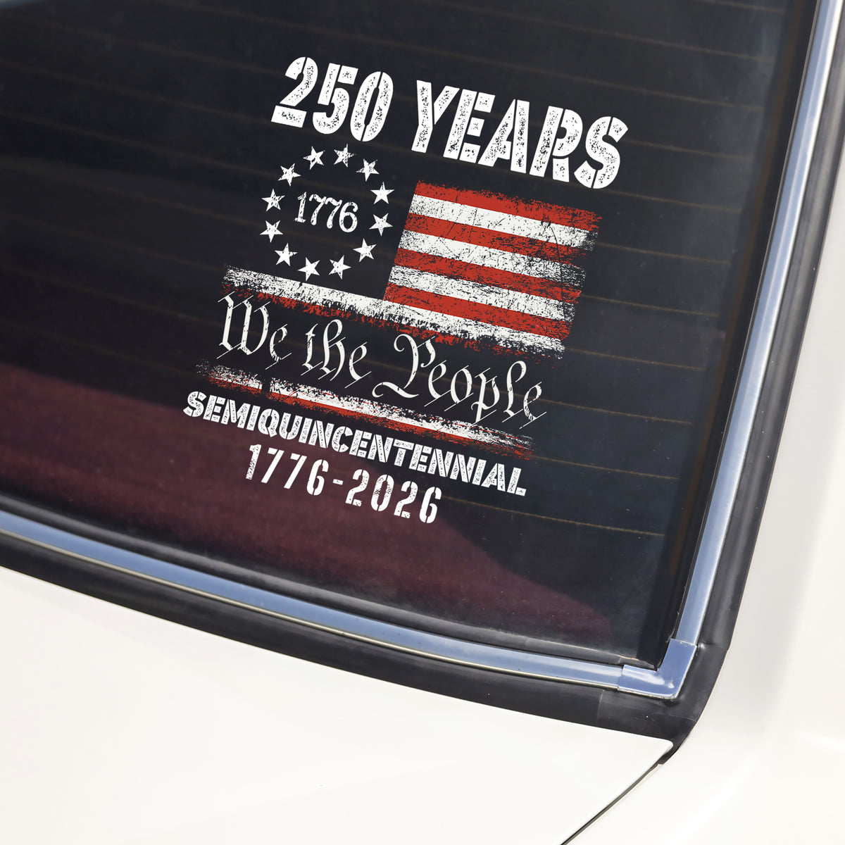 Celebrate Our America 250th Anniversary United States Car Window Decal Sticker HA75 898136