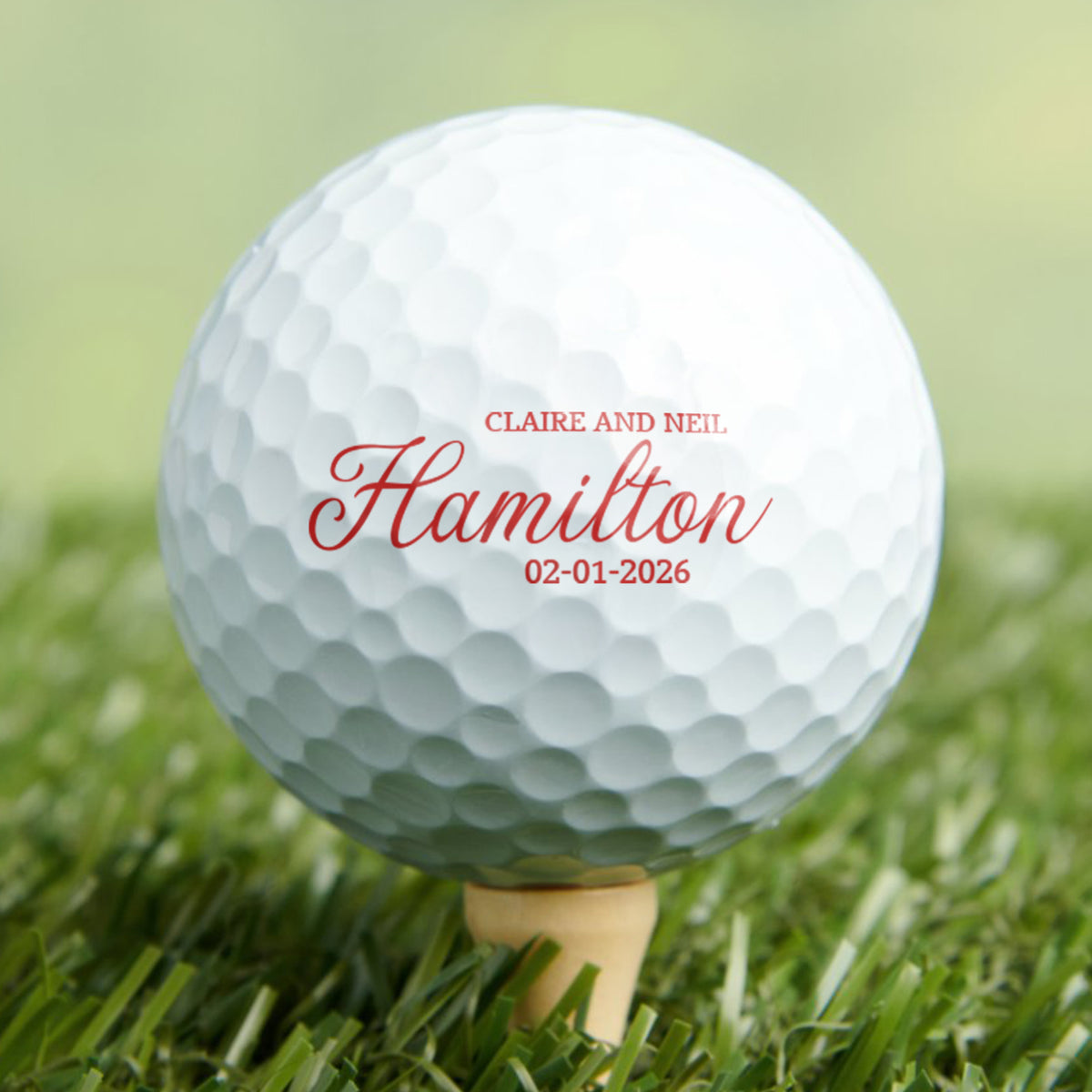 Personalized Wedding Golf Ball Gifts for Weddings, Corporate Events LM32 899787