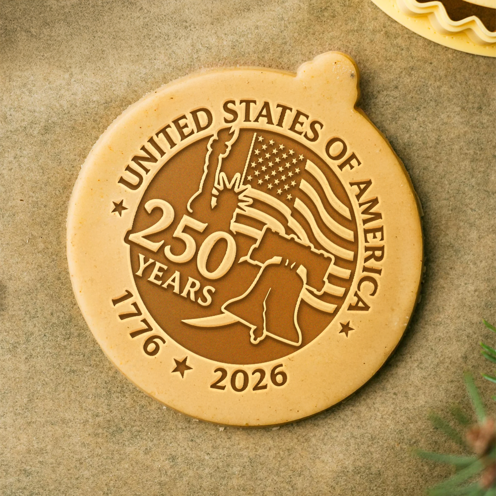 United States of America 250 Years Cookie Stamp HO82 900662