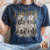 Custom Vintage Dog Photo Comfort Shirt - Personalized Gift for Dog Lovers CH07 180100