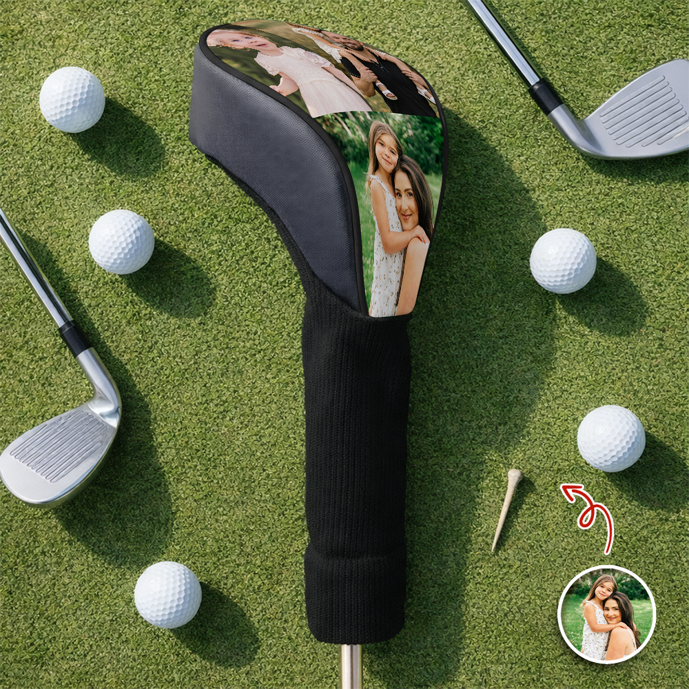Custom Photo Family, Friends Golf Club Head Cover For Golf Lovers HA75 921262