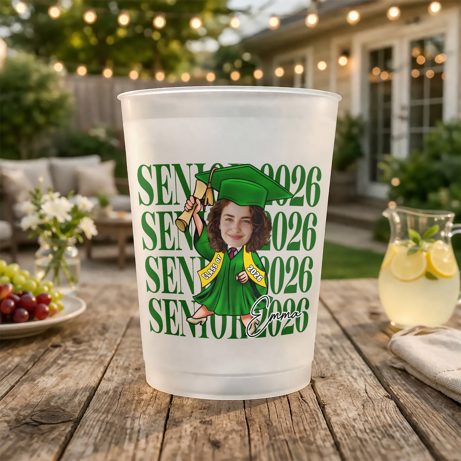 Custom Photo Senior 2026 Graduation Cups Graduation Gift HA75 921214