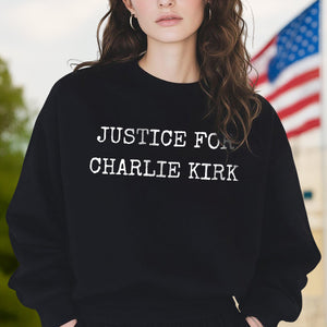 Justice For Charlie Kirk Dark Shirt HO82 65762