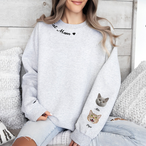 Custom Mama Sweatshirt For Dog And Cat Lovers TH10 892751