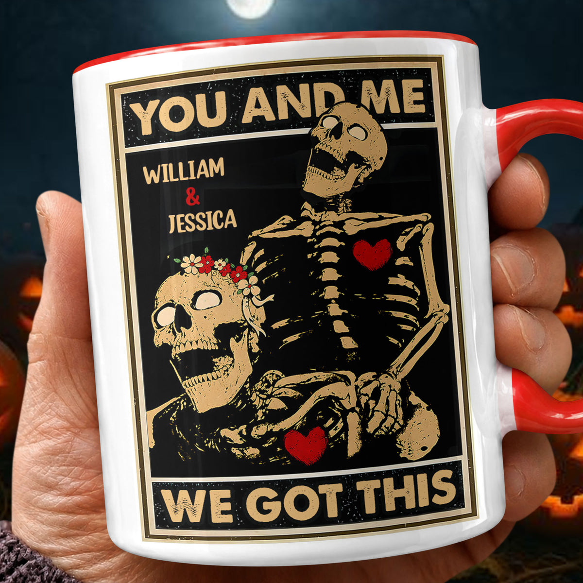 Personalized You And Me We Got This Couple Mug – Personalized Halloween Gift for Him, Her HO82 903522