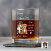 Custom Photo To the World’s Best Dog Dad We Woof You Whiskey Glass - Father’s Day Gift CH07 911424