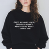 Charlie Kirk Minimalist Famous Quote, Free Speech Conservative Political Truth Dark Shirt HA75 64412