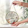 Custom Name Be The Things You Loved Most About Her Stained Glass Suncatcher - Personalized Memorial Gift HO82 903106