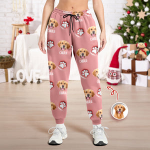 Custom Dog Face And Paw - Personalized Custom 3D Inflated Effect Sweatpants CH07 899694