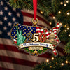 Custom Family Name Celebrate USA 250th Anniversary Acrylic Ornament CH07 180358