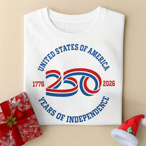USA 250 Years Of Independence Bright Shirt CH07 896766
