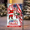 Custom Family Name We Wish You Ameri Christmas Garden Flag TH10 171065