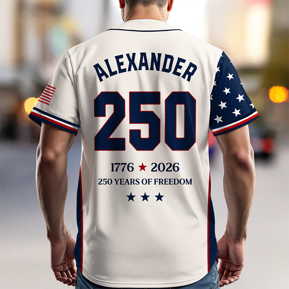 America 1776-2026 250 Years Of Freedom Jersey Shirt TH10 170171
