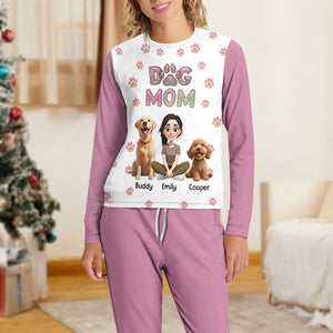Personalized Dog Mom Sleepwear Custom Dog 3D Sleepwear CH07 899128