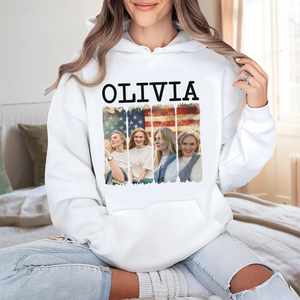 Custom Photo Stars & Stripes With America Flag Bright Shirt TH10 892973