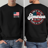 America Est. 1776 Land Of The Free Because Of The Brave Front & Back Dark Shirt LM32 669239