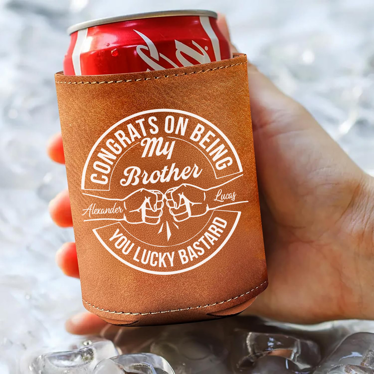 Congrats On Being My Family Can Cooler Holder TH10 894069