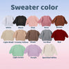 Custom Name Personalized Embroidered Baby Sweater A Treasured Gift to Your Little One HA75 898276